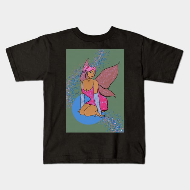 fairy Kids T-Shirt by hgrasel